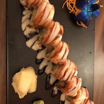 Sushi Ninja - Dancing Salmon roll! - ridiculously delicious! - Sushi Bars Near Me - Alpha, New Jersey Sushi Ninja - Dancing Salmon roll! - ridiculously delicious! - Sushi Bars Near Me - Alpha, New Jersey
