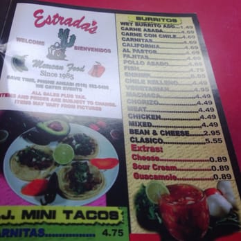 Estrada's Mexican Food - Mexican Near Me - Santee, California Estrada's Mexican Food - Mexican Near Me - Santee, California