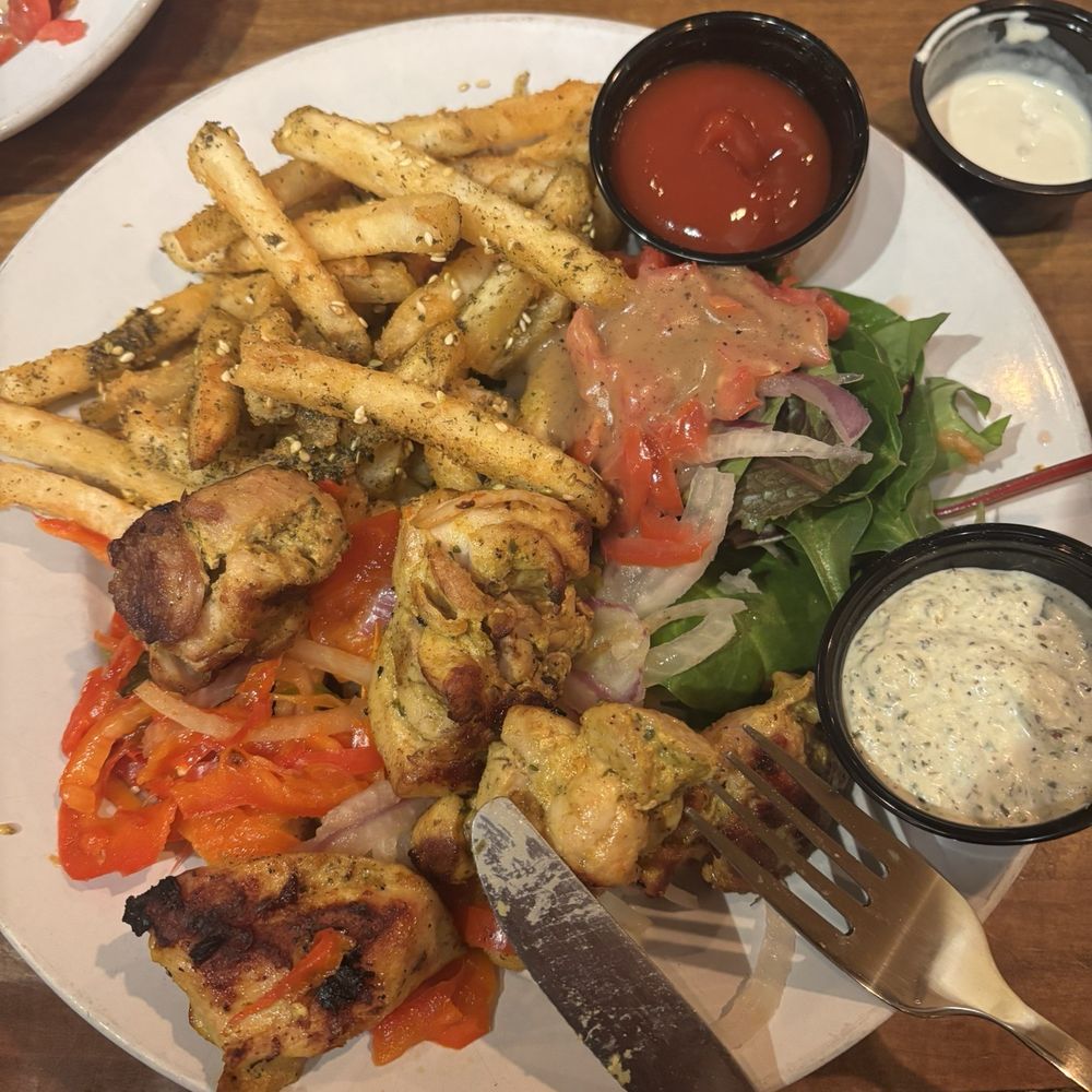 Zatar Cafe & Bistro - CHICKEN KABOBS MEAL - Sandwiches Near Me - Brooklyn, New York Zatar Cafe & Bistro - CHICKEN KABOBS MEAL - Sandwiches Near Me - Brooklyn, New York
