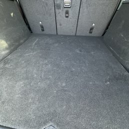 Unvaccum trunk. They did not vaccum trunk