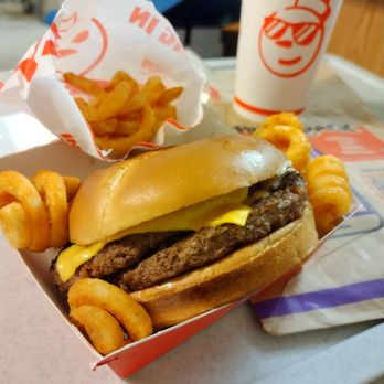 Jack In The Box - #9 Ultimate Cheeseburger combo with curly fries and a custom vanilla coke - Fast Food Near Me - Reno, Nevada Jack In The Box - #9 Ultimate Cheeseburger combo with curly fries and a custom vanilla coke - Fast Food Near Me - Reno, Nevada