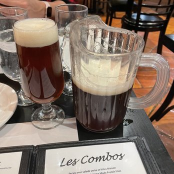 Jano Grillades - 1/2 pitcher of beer - Portuguese Near Me - Montreal, Quebec Jano Grillades - 1/2 pitcher of beer - Portuguese Near Me - Montreal, Quebec