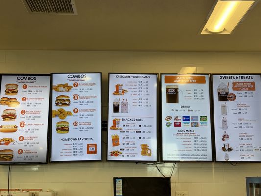 Menu photo 1 A&W Restaurant Yermo, CA Menu photo 1 A&W Restaurant Yermo, CA
