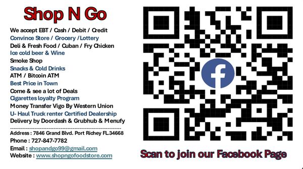 Shop & Go Food Store