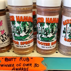 The Spicemans Kitchen - The most popular rub in the store is called "Butt Rub", followed closely by "Cooter Rub". Who knew?