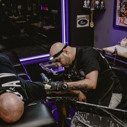 Sacred Oath Tattoos - Sergio In Action