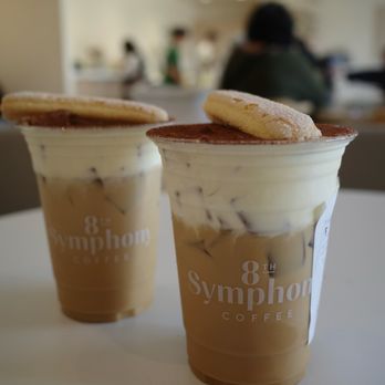 8th Symphony Coffee - Tiramisu latte - Coffee & Tea Near Me - Cerritos, California