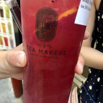 Tea Makers - Iced Crazy Dragon Fruit Tea - Coffee & Tea Near Me - New York, New York