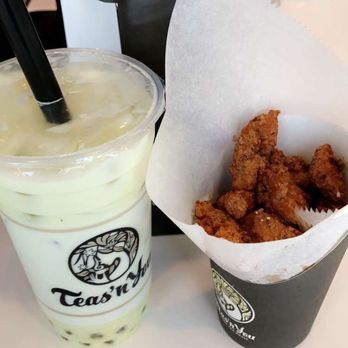 Teas'n You - Pistachio milk tea and popcorn chicken - Bubble Tea Near Me - Vienna, Virginia Teas'n You - Pistachio milk tea and popcorn chicken - Bubble Tea Near Me - Vienna, Virginia