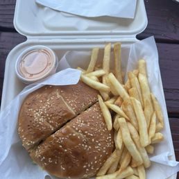 Big foot burger meal Big foot burger meal