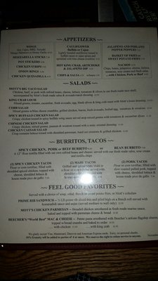 Menu photo 8 Mott Canyon Tavern & Grill Stateline, NV Menu photo 8 Mott Canyon Tavern & Grill Stateline, NV