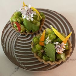 Astera - Asparagus chili tartlet!