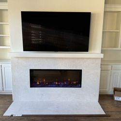 On Top Service - Installed electric fireplace