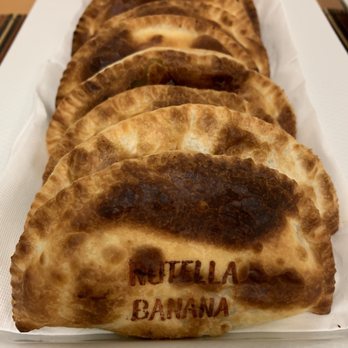 GoGo Fresh SOBE - Nutella banana empanada--this is officially my new addiction! - Salad Near Me - Miami Beach, Florida