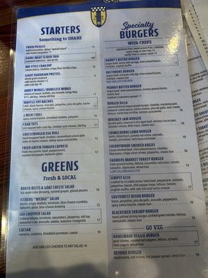Menu photo 6 Abbey Burger Bistro Baltimore, MD Menu photo 6 Abbey Burger Bistro Baltimore, MD