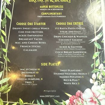 Drips Restaurant and Lounge - Brunch menu - Lounges Near Me - Bronx, New York Drips Restaurant and Lounge - Brunch menu - Lounges Near Me - Bronx, New York