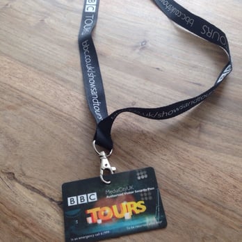 Media City UK - BBC tour lanyard - Television Stations Near Me - Salford, XGM