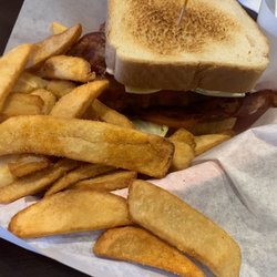 Father & Sons Grill - This sandwich had 7 slices of delicious, perfectly cooked bacon. YUM