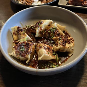 P.F. Chang's - Shrimp Dumplings -- i knew they were "over-sauced" and confirmed by viewing other photos - Asian Fusion Near Me - Rancho Mirage, California P.F. Chang's - Shrimp Dumplings -- i knew they were "over-sauced" and confirmed by viewing other photos - Asian Fusion Near Me - Rancho Mirage, California