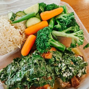 Chicken Maison - 1/4 Lemon Basil Chicken - Mediterranean Near Me - Harbor City, California Chicken Maison - 1/4 Lemon Basil Chicken - Mediterranean Near Me - Harbor City, California
