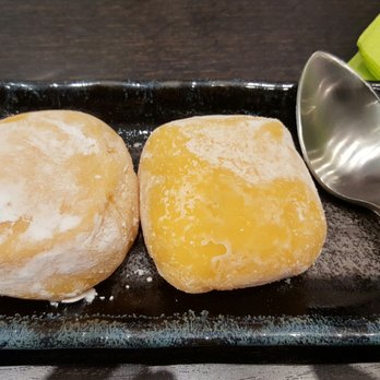 Tonkatsu-Tombo - Mochis au potiron et kadsu don - Japanese Near Me - Paris, 75 Tonkatsu-Tombo - Mochis au potiron et kadsu don - Japanese Near Me - Paris, 75