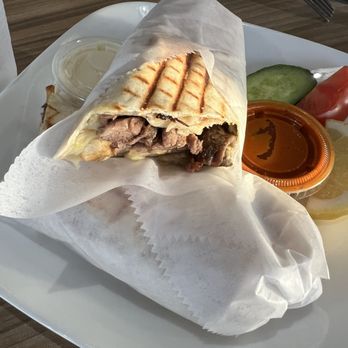 The Grill at Vine Ripe - Cali shawarma wrap - Mediterranean Near Me - La Mesa, California