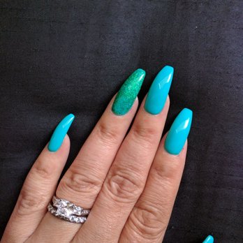 American Nails - I LOVE my nails! This is a new full set of Acrylic nails. The shape of my nail is called: "Ballerina" (Nails by Tram) - Nail Salons Near Me - Sacramento, California American Nails - I LOVE my nails! This is a new full set of Acrylic nails. The shape of my nail is called: "Ballerina" (Nails by Tram) - Nail Salons Near Me - Sacramento, California