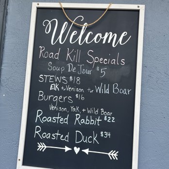 The RDI Bar & Road Kill Grill - Special of the day menu - Bars Near Me - Napanoch, New York The RDI Bar & Road Kill Grill - Special of the day menu - Bars Near Me - Napanoch, New York