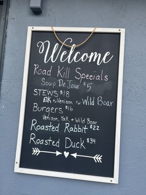 Menu photo 3 The RDI Bar & Road Kill Grill Napanoch, NY Menu photo 3 The RDI Bar & Road Kill Grill Napanoch, NY