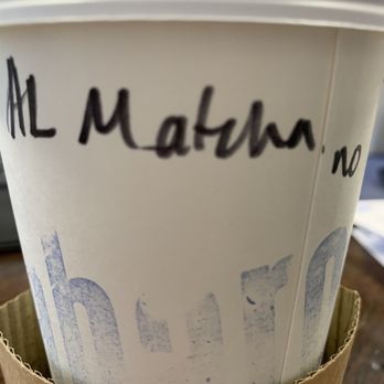 Aharon Coffee & Roasting - Matcha tea latte in 16 oz cup. - Coffee Roasteries Near Me - Beverly Hills, California Aharon Coffee & Roasting - Matcha tea latte in 16 oz cup. - Coffee Roasteries Near Me - Beverly Hills, California