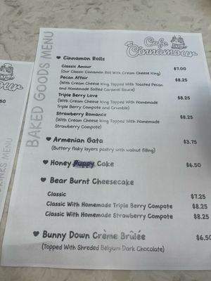 Menu photo 2 Cafe Cinnamour Davie, FL
