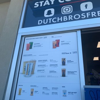 Dutch Bros Coffee - Menu - Coffee & Tea Near Me - Fresno, California