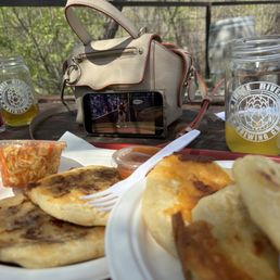 Great brew and good papusas