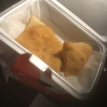 Layla's Kitchen - Bhatura ... it's like a baked tortilla but so light!!! - Indian Near Me - Columbus, Ohio