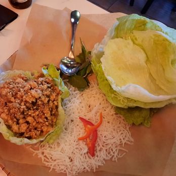 Lotus Vietnamese Cuisine - Chicken lettuce wraps ($14) - Vietnamese Near Me - Vancouver, Washington Lotus Vietnamese Cuisine - Chicken lettuce wraps ($14) - Vietnamese Near Me - Vancouver, Washington