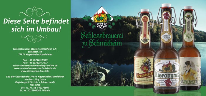 Schlossbrauerei Stöckle Schmieheim e.K