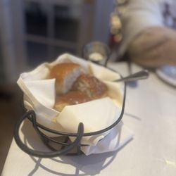 Old Vinings Inn - Dinner rolls with sea salt and sweet cream butter