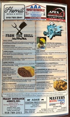 Menu photo 2 Daily Brunch Cafe Adair, OK