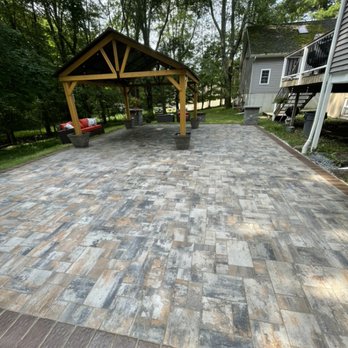 HV Property Maintenance - Big pavers patio - Landscaping Near Me - Middletown, New York HV Property Maintenance - Big pavers patio - Landscaping Near Me - Middletown, New York