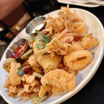 Fermentation Lab - Calamari misto - HH $14 - Cocktail Bars Near Me - San Francisco, California Fermentation Lab - Calamari misto - HH $14 - Cocktail Bars Near Me - San Francisco, California
