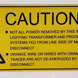 Vanguard Engraving - Custom warning nameplates