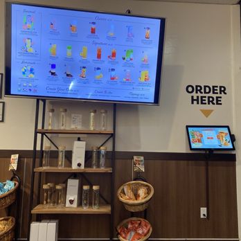 Teaspoon Milpitas - Menu and ordering system. Only 1 so may get a long queue. - Coffee & Tea Near Me - Milpitas, California