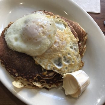 M and G II - Pancakes with eggs over easy - Breakfast & Brunch Near Me - Belmont, New York M and G II - Pancakes with eggs over easy - Breakfast & Brunch Near Me - Belmont, New York
