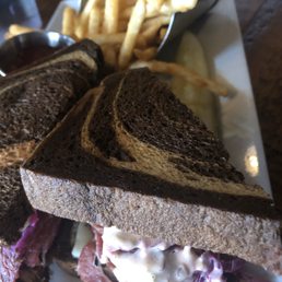 Reuben.  Really nice chef made ingredients.