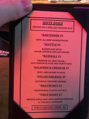 Menu photo 2 Seattle Tavern & Pool Room Seattle, WA Menu photo 2 Seattle Tavern & Pool Room Seattle, WA