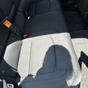 Dr Nap Auto Detailing - Back seat after cleaning. - Auto Detailing Near Me