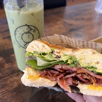 Bagel Exchange - Avocado BLT and Iced Matcha - Coffee & Tea Near Me - Alhambra, California Bagel Exchange - Avocado BLT and Iced Matcha - Coffee & Tea Near Me - Alhambra, California