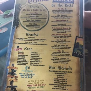 Rhythms at Rainbow Beach - Menu 11-2019 - Bars Near Me - Frederiksted, Virgin Islands Rhythms at Rainbow Beach - Menu 11-2019 - Bars Near Me - Frederiksted, Virgin Islands