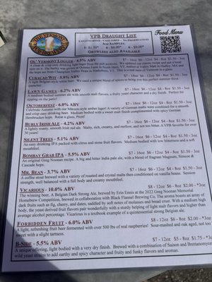 Menu photo 4 Vermont Pub & Brewery Burlington, VT Menu photo 4 Vermont Pub & Brewery Burlington, VT