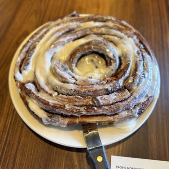 Plums Cafe - Giant Cinnamon Roll - Breakfast & Brunch Near Me - Costa Mesa, California Plums Cafe - Giant Cinnamon Roll - Breakfast & Brunch Near Me - Costa Mesa, California